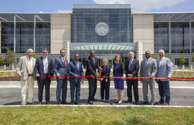 Ribbon cutting for new circuit courthouse
