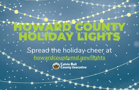 New Holiday Lights Map Launches in Howard County to Spread Holiday Cheer  