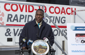 Howard County Opens 7th Mobile Testing Site at Elkridge Fire Station 