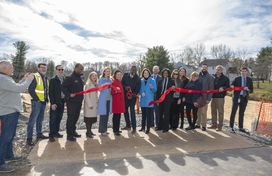 EC Safe & Sound Quaker Mill Pond Ribbon Cutting