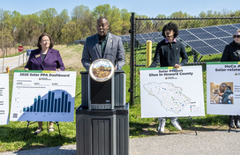 County Executive announces first community solar developer