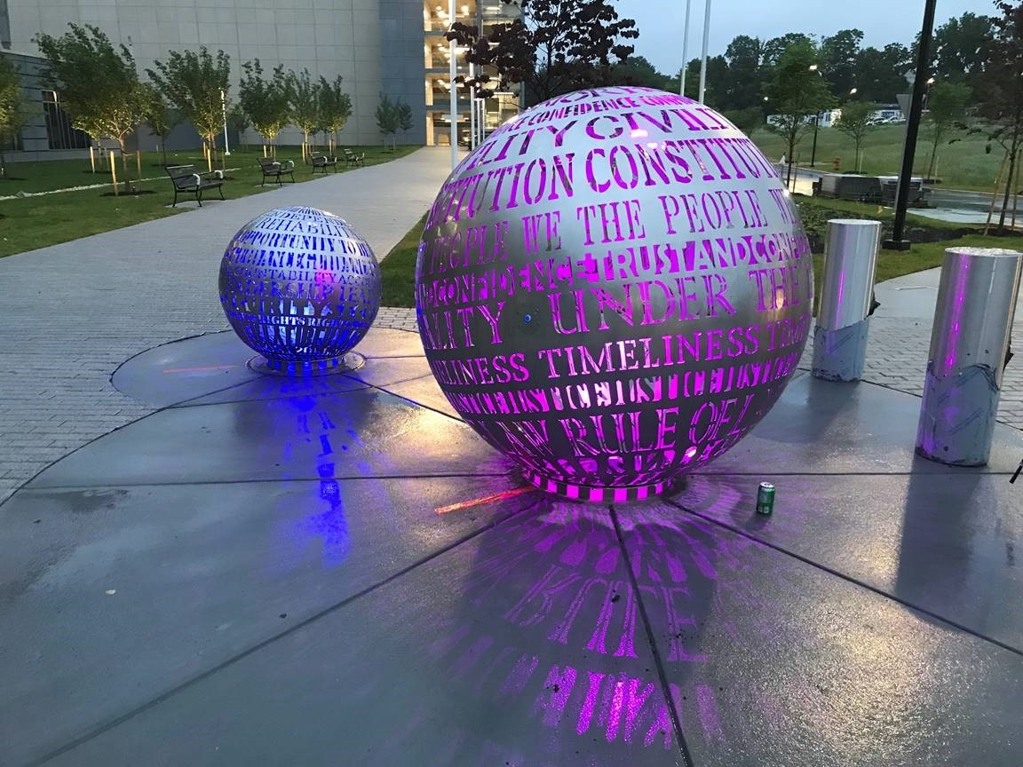 Courthouse Artwork area 6-11-21