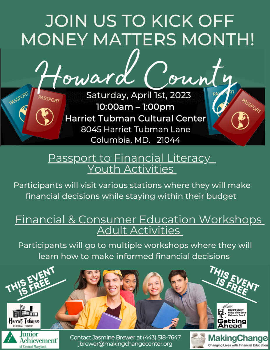 Money Matters 2023 kickoff event flier