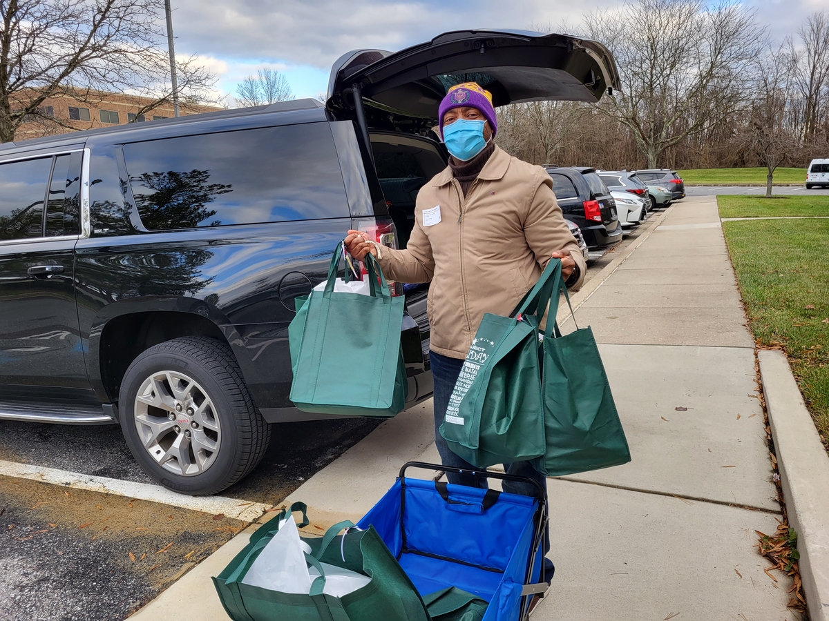 photo of project holiday volunteers