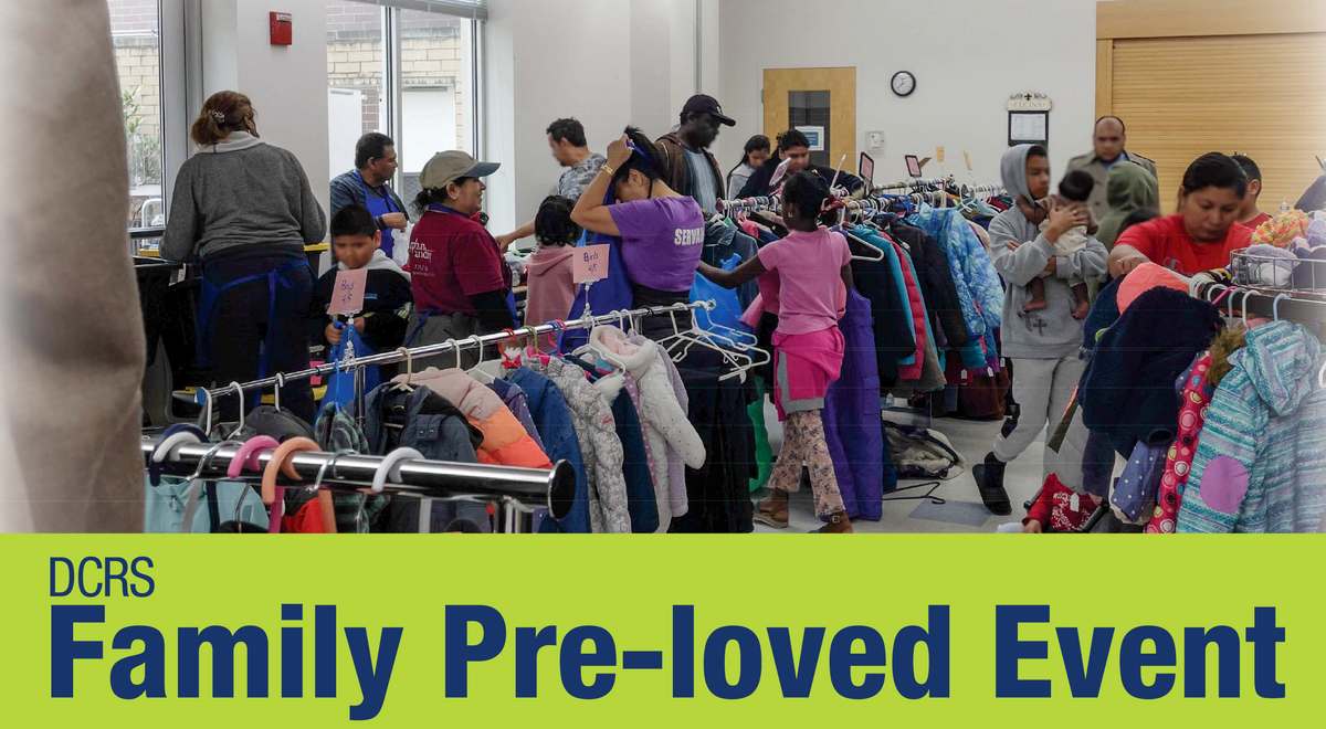 DCRS' Pre-loved event offers gently used household items, toys, books and clothing for all ages. 