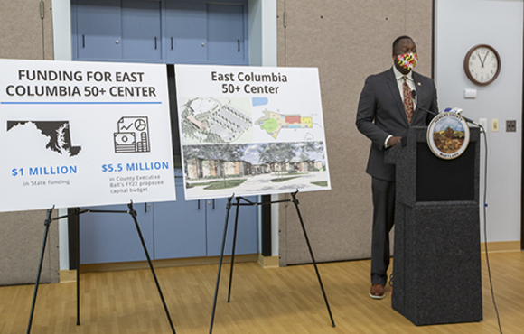 Calvin Ball Announcees Long -awaited 50+ Senior Center in Capital Budget