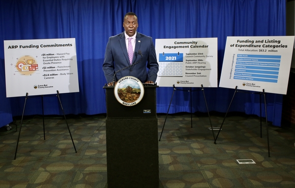 Howard County Executive Announces American Rescue Plan Early Funding, Asks for Community Feedback 