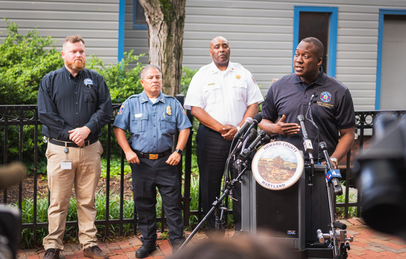 Press Conference Regarding June 8, 2022 Storm and Historic Ellicott City