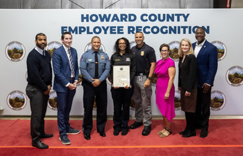 Officials recognizing 2026 Employee of the Year