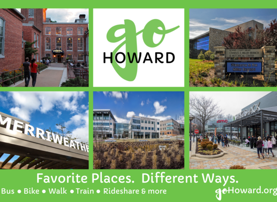 Image multiple places accessible by multiple modes of transportation