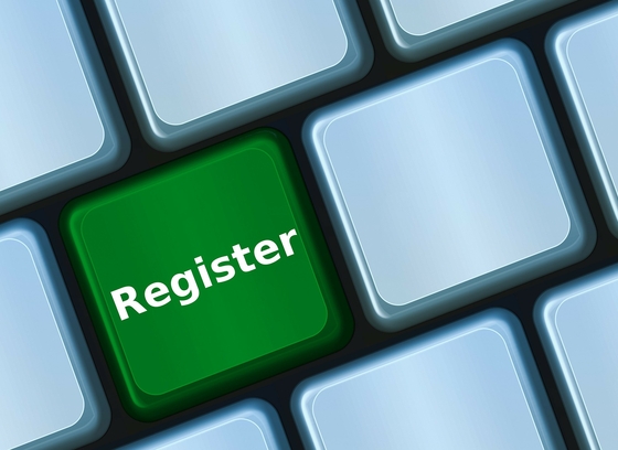 Click the link to register