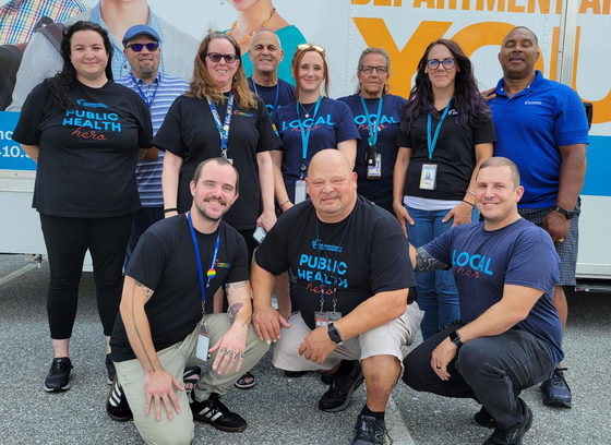 HCHD Peer Recovery Support Staff are pictured