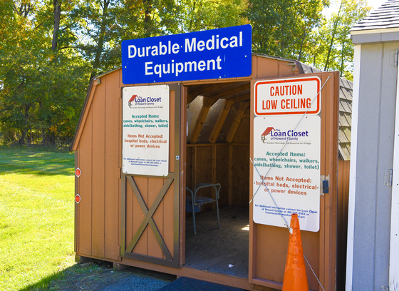 durable medical equipment drop-off