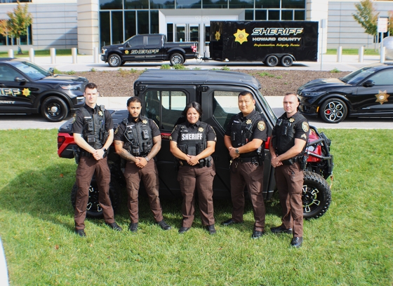 HCSO vehicles including deputies