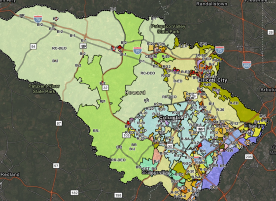 Permitted Use Zoning Map