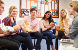 Teen parenting class