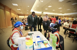 State's mass vaccination site at The Mall in Columbia