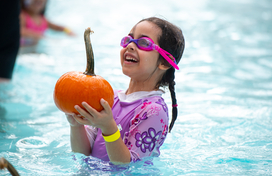 floating pumpkin patch