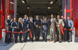 Howard County Executive Calvin Ball Dedicates New Waterloo Fire Station