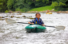 youth paddling