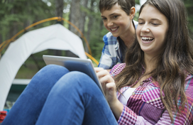 teen camping