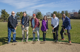Howard County Executive Calvin Ball Officially Begins Improvements at Huntington Park