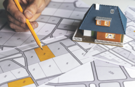 Map of building plot