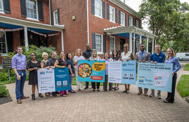 Group of officials at announcement of 2025 Summer Restaurant Weeks