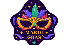 Mardi gras mask