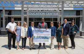 Officials at Grand Opening of HCPSS Career & Technical Education Center