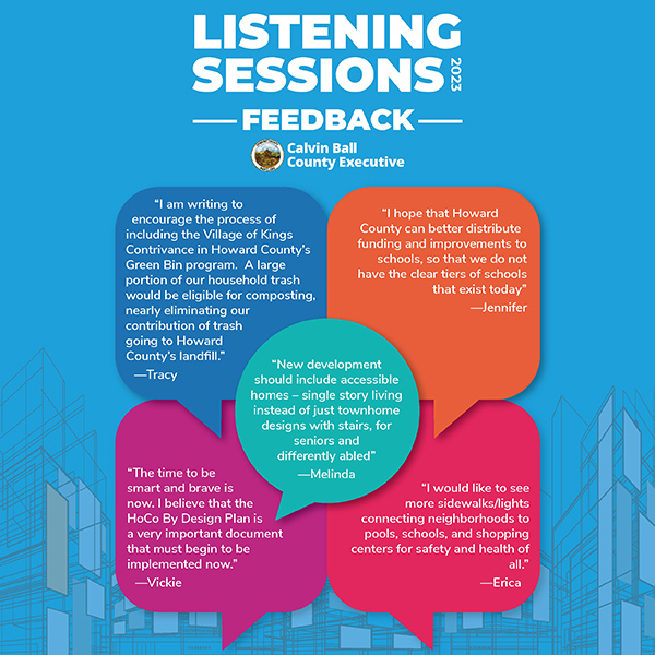 Listening Session Feedback