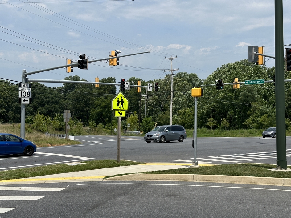 Sheppard Lane Intersection 