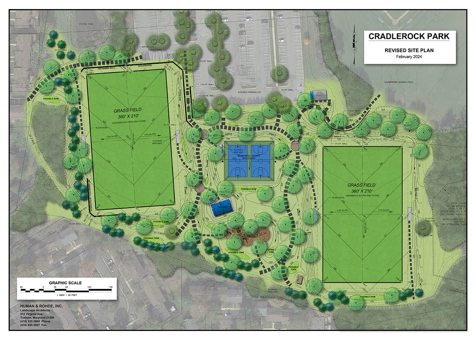 Cradlerock Park Rendering