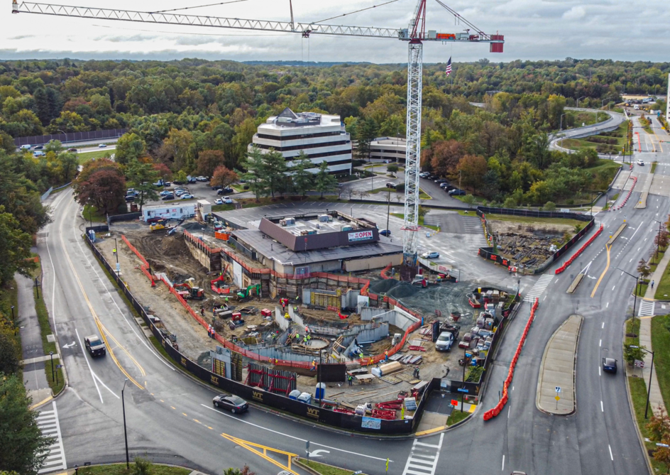 Drone Photo of Construction Site